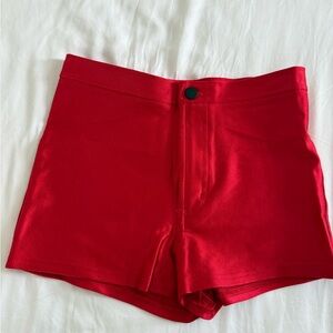 American Apparel Red Shorts - Size M
